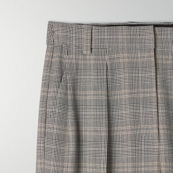 Aritzia Cascade Plaid Trousers - Picture 3 of 5